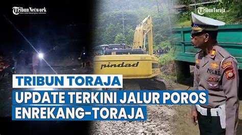 Gercep Polres Enrekang Dan Pemerintah Tangani Jalan Poros Enrekang