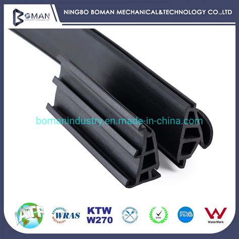 Install Rubber Epdm Trim Seal Strip For Car Doors Rubber Seal And