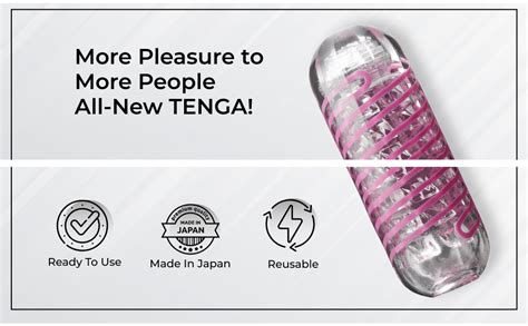 Amazon.com: TENGA Spinner SPN-006 Brick Reusable Spiral-Motion Male ...