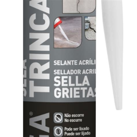 Selante De Uso Geral Sela Trincas Branco 280ml UNIPEGA 05110051