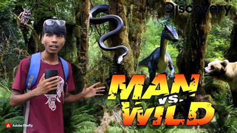 Man Vs Wild With Sasta Bear Grylls Part Beargrylls Viral