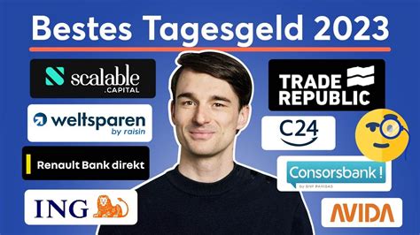 Tagesgeld Vergleich 2023 Über 3 Zinsen aktuell besten