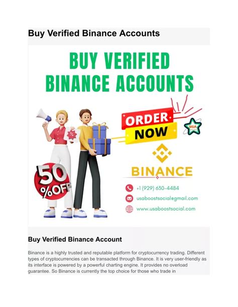 Ppt Buy Verified Binance Accounts Powerpoint Presentation Free