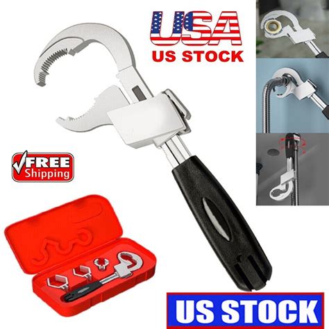 Universal Adjustable Double Ended Wrench Multifunctional Adjustable