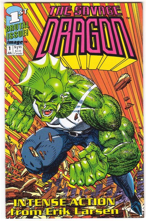 Savage Dragon Issue 1 NM Erik Larsen Image Comics 1992 Comics