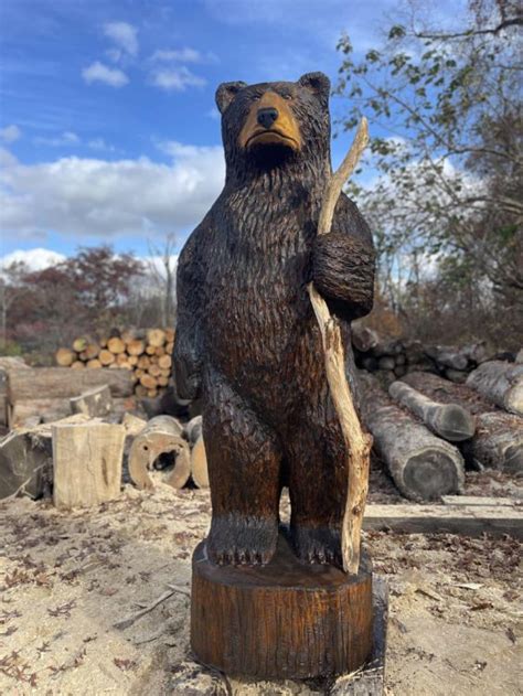 Chainsaw Carving By Paul Bears In Chainsaw Carving Bear