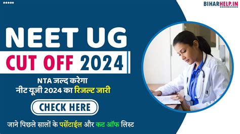 Neet Ug Cut Off 2024 Category Wise Expected Cut Off Qualifying Percentile And Previous Year Cut Off