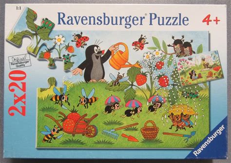 Ravensburger Puzzle Der Maulwurf Im Garten 2 X 20 Teile Kaufen