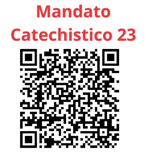 Mandato Ai Catechisti Ufficio Per La Catechesi