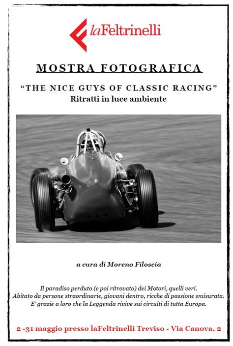 TREVISO SOS MOSTRA FOTOGRAFICA THE NICE GUYS OF CLASSIC RACING