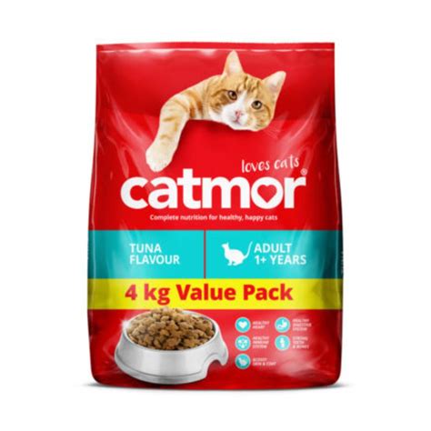 Catmor Adult Dry Cat Food Tuna Flavoured 4kg Superb Hyper