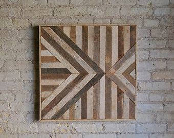 Reclaimed Wood Wall Art Decor Lath Pattern By Eleventyonestudio Wood