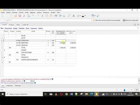Comment Cr Er La Facture Dans Le Logiciel Banana Comptabilit Youtube