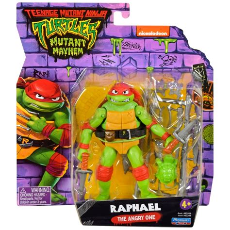 Tortues Ninja Figurine Articul E Raphael Cm Smyths Toys France