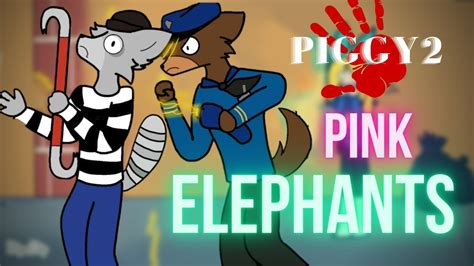 PINK ELEPHANTS PIGGY 2 CHPTER 1 ALLEYS ANIMACION MEME