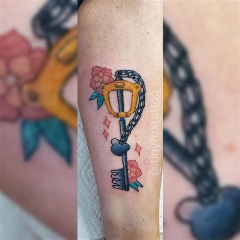 Kingdom Hearts Key Tattoos