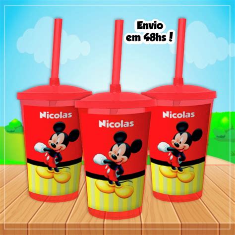 Copo Twister Personalizado Mickey Elo Produtos Especiais