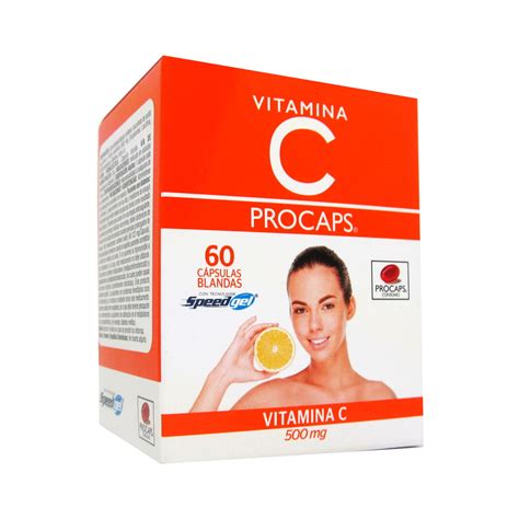 Vitamina C Procaps Bl Ster X C Psulas Blandas Droguer A Alameda Sur