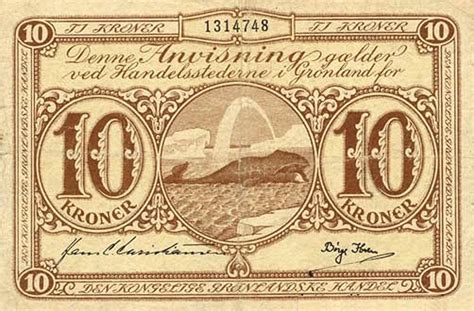 Will's Online World Paper Money Gallery - BANKNOTES OF GREENLAND