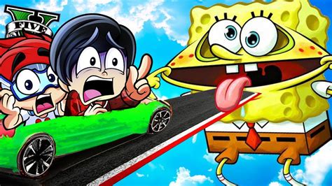 Carrera De Gta En El Mundo De Bob Esponja Karim Juega Youtube