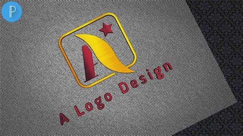 A Logo Design In Pixellab Pixellab Tutorial By Th Tutorials Youtube