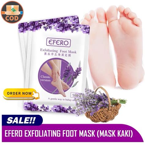 Jual Efero Foot Mask Masker Kaki Perawatan Kaki Tumit Pecah Dan Kering