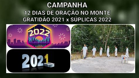 Campanha 12 Dias de Oração no Monte por 12 Dias de vitórias em 2022