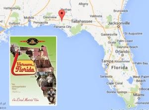 Vernon-Florida-Map – Historical Easter Eggs – Today in History
