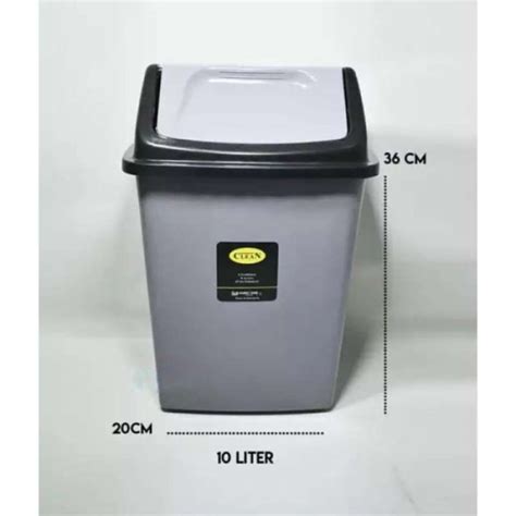 Jual Komet Star Tempat Sampah Ltr Tutup Goyang Plastik Dustbin Dust