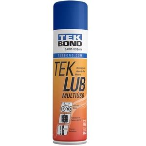 Desengripante Spray Multiuso Tek Bond Ml G Lubrificante Leroy