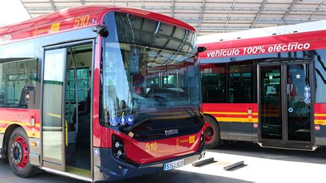 Sevilla incorpora los primeros autobuses 100 eléctricos de Iveco en España