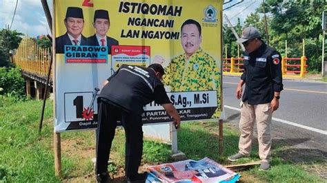 Hari Kedua Masa Tenang Pemilu Bawaslu Trenggalek Masih Sibuk