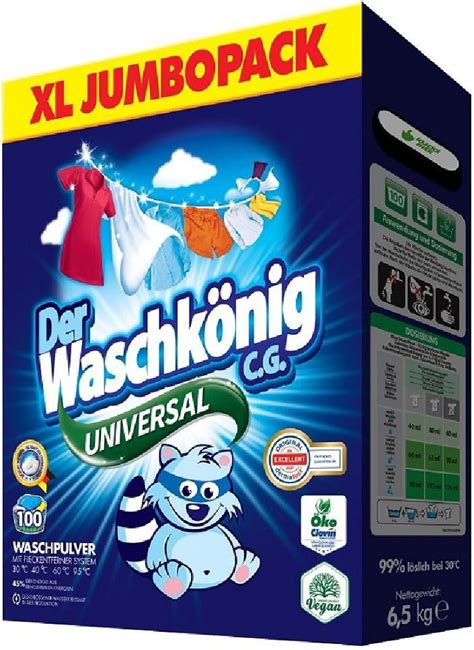 Der Waschkonig C G Proszek Do Prania Universal Kg Opinie I