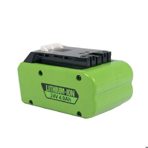 Batterie de remplacement Li ion 24V 4 0Ah pour outil électrique