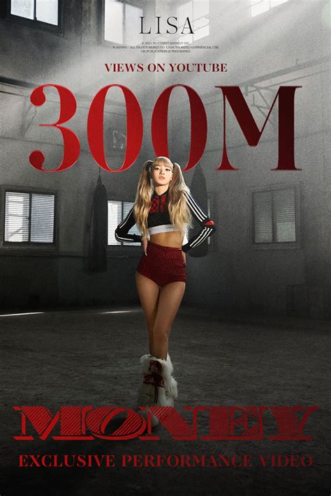 LISAs MONEY Exclusive Performance Video Hits 300 Million Views On