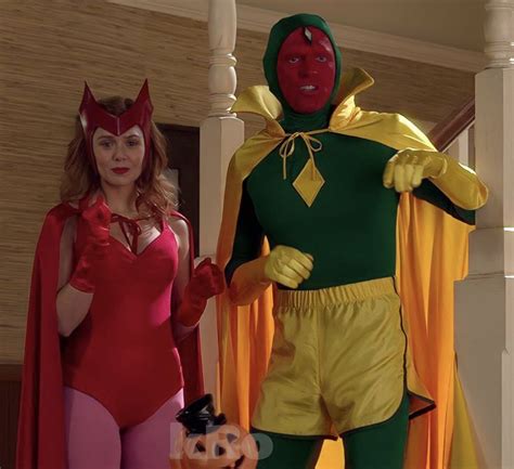 Wanda Vision Scarlet Witch Cute Couple Halloween Costumes Halloween Episodes