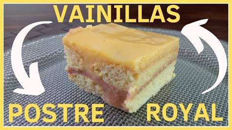 Postre De Vainillas Postre De Vainillas Y Postre Royal