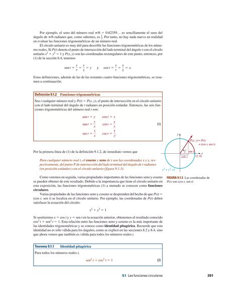 03 Trigonometría Del Círculo Unitario Autor Cimatpdf