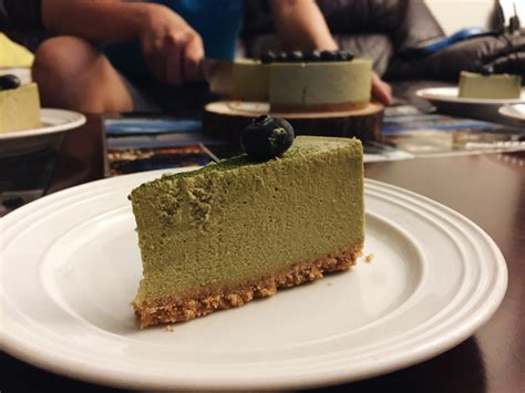 DAILY DOSES OF SUGAR Matcha Tofu Mousse Cake