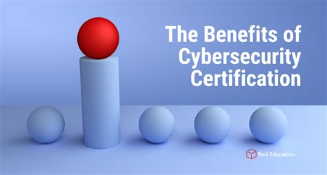 The Benefits Of Cybersecurity Certification Red Education