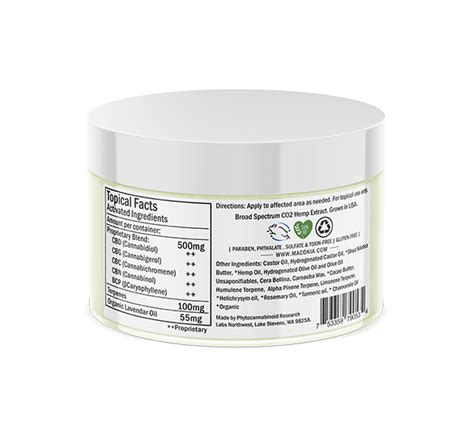 Cbd Salve Pace Organics