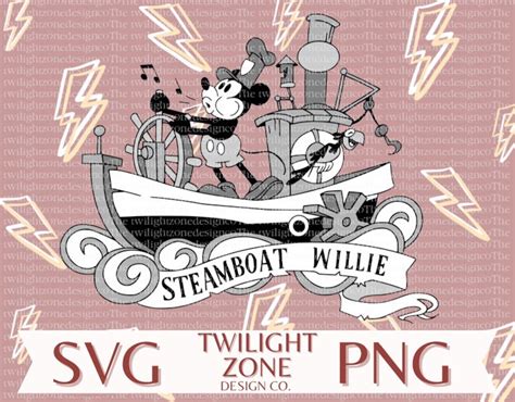 Original Steamboat Svg Easy Cut File For Cricut Layered By Colour Png