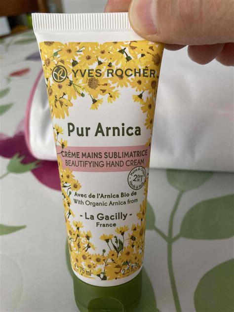 Composition Yves Rocher Pur Arnica Cr Me Mains Sublimatrice Ufc Que