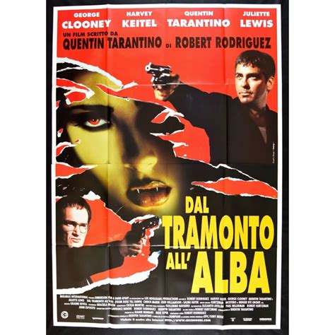 Manifesto Dal Tramonto All Alba Clooney Tarantino From Dusk Till Dawn A