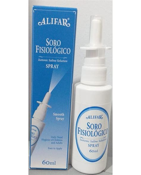 Alifar Soro Fisiol Gico Spray Ml