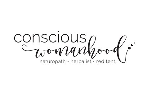 Conscious Womanhood Naturopath Logo Visual Brand Design Hola