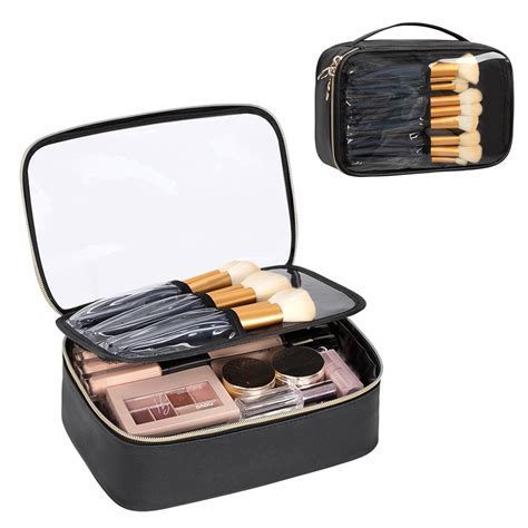 Amazon OCHEAL Clear Makeup Bag Portable Makeup Storage Organizer