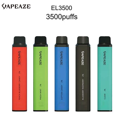 Wholesale EL3500 Disposable Vape Mr Blue Flavor UK 3500puff Disposable