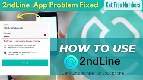 How To Fix Nd Line Sign Up Problem Create Unlimited Numbers