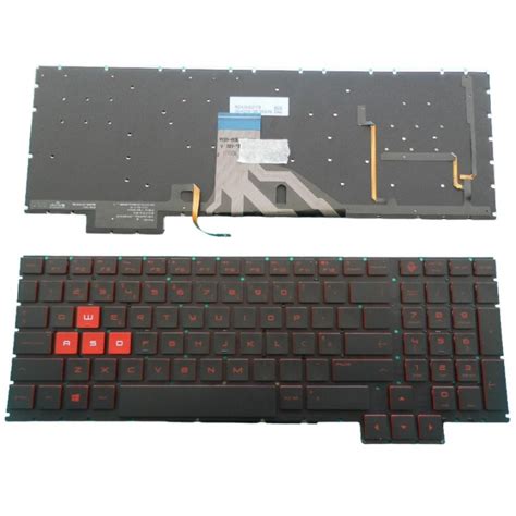 Bitlab Teclado Hp Omen Ce Ce Backlit Vermelho Letras